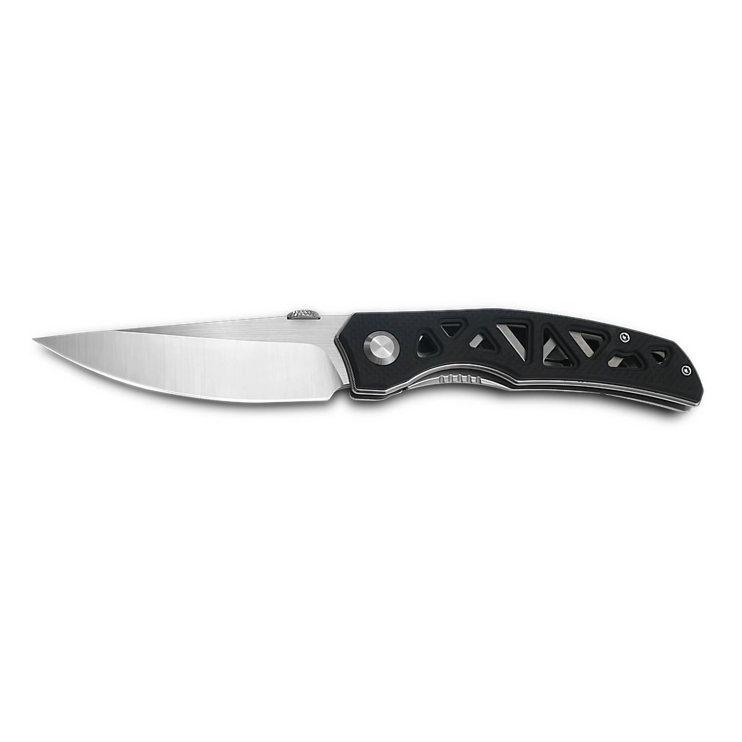 MFKNIFE Flipper & Thumb Stud Knife Stainless Steel & G10 Handle (3.8" 9Cr13 Blade) KA003
