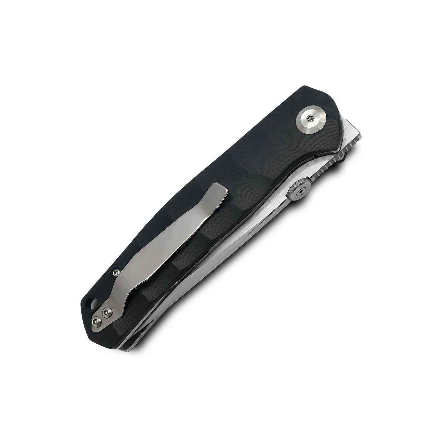 MFKNIFE Flipper & Thumb Stud Knife Stainless Steel & G10 Handle (3.8" 9Cr13 Blade) KA005
