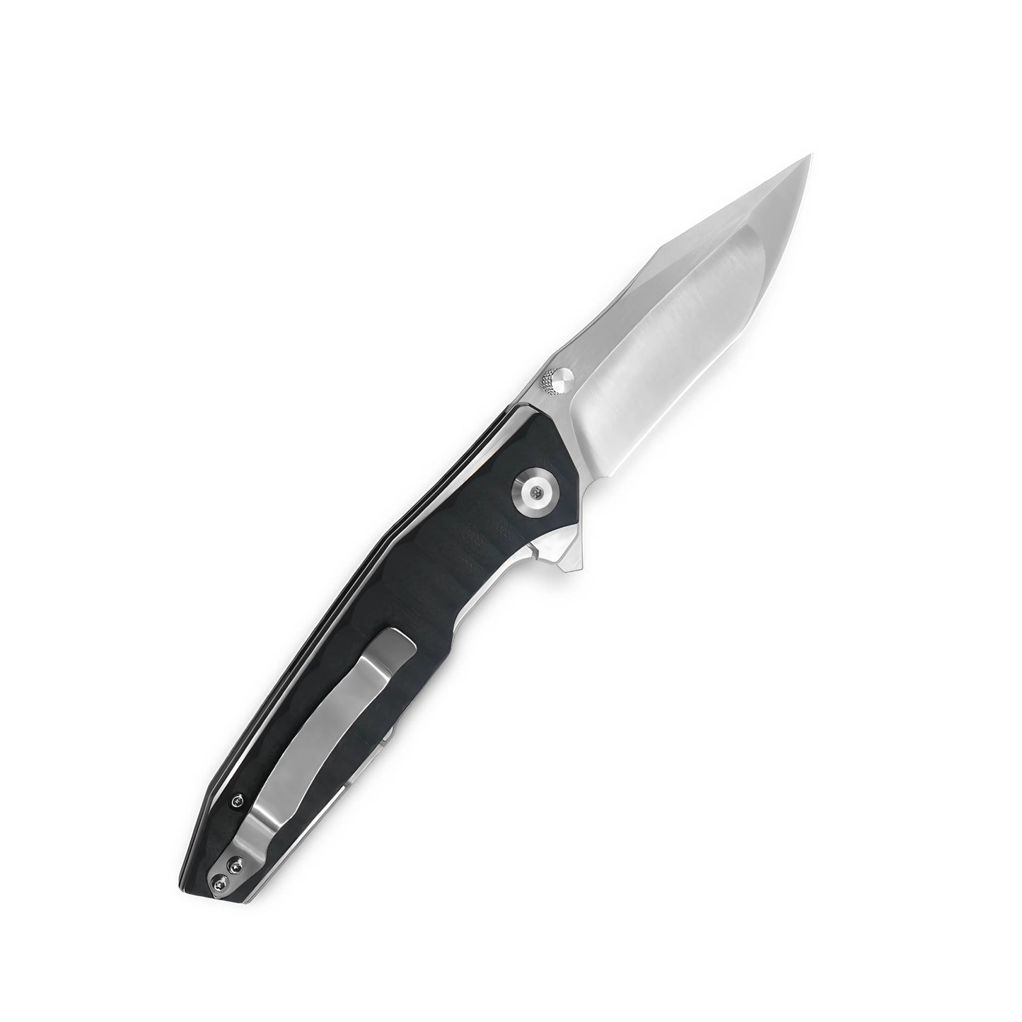 MFKNIFE Flipper & Thumb Stud Knife Stainless Steel & G10 Handle (5.0" 9Cr13 Blade) KA008