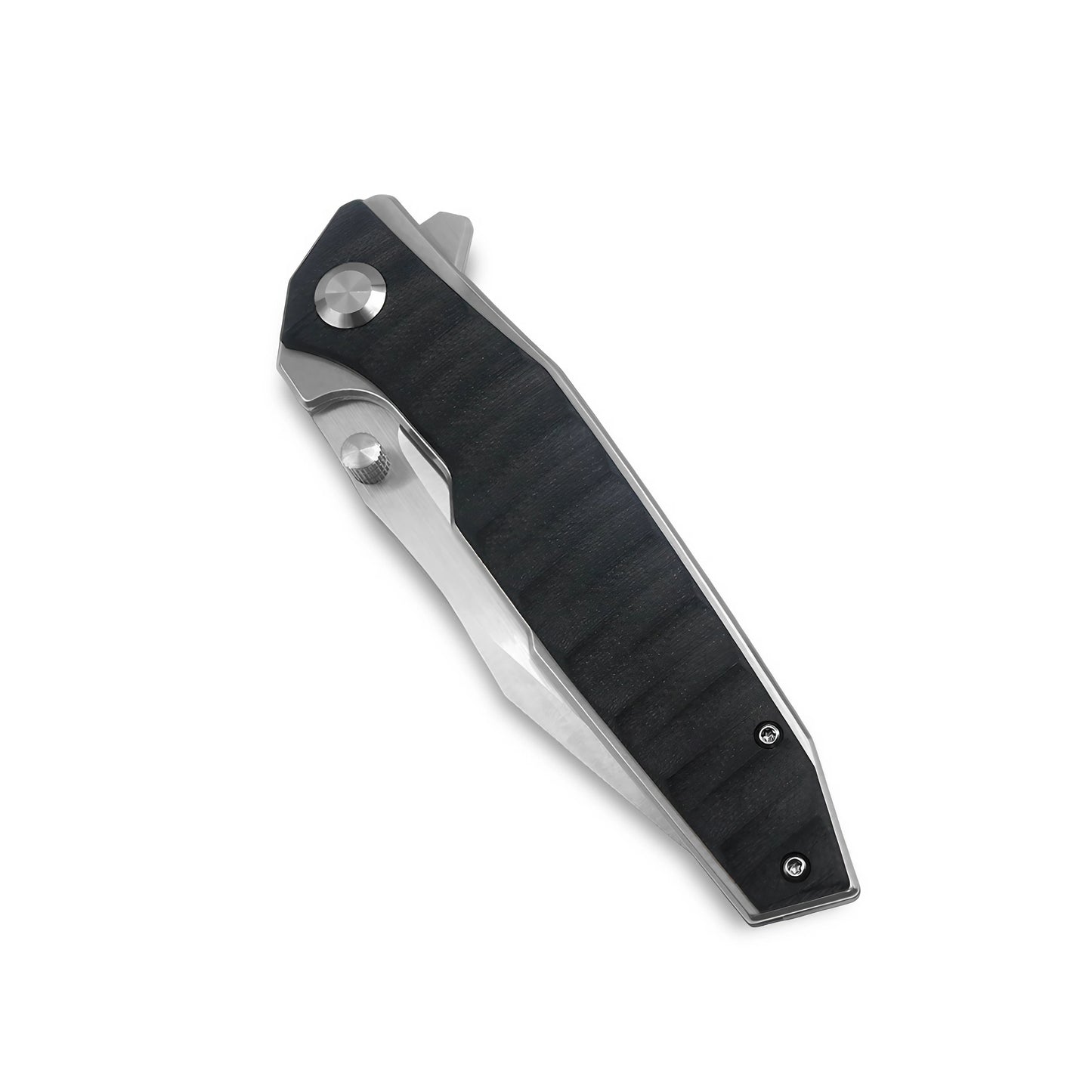 MFKNIFE Flipper & Thumb Stud Knife Stainless Steel & G10 Handle (5.0" 9Cr13 Blade) KA008
