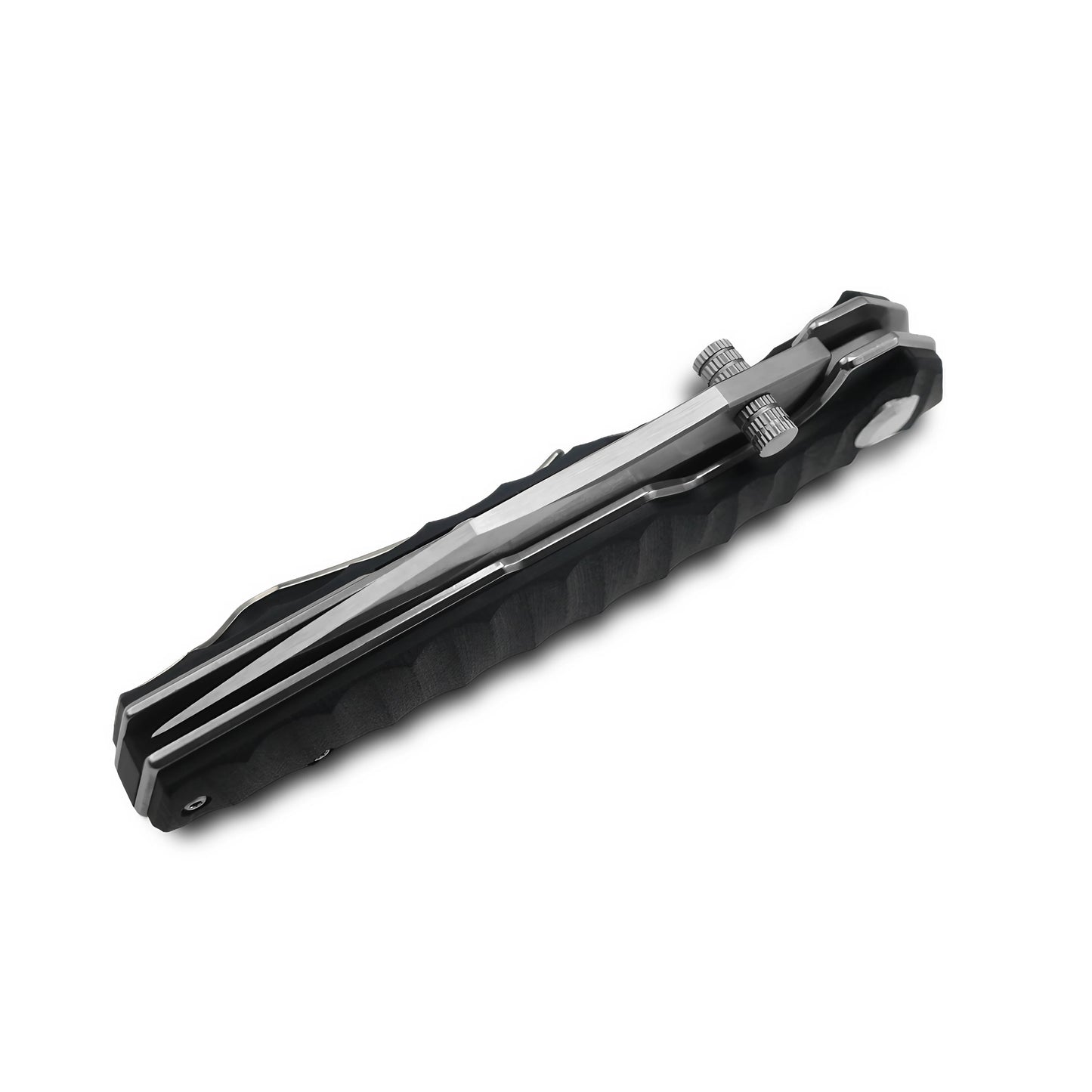MFKNIFE Flipper & Thumb Stud Knife Stainless Steel & G10 Handle (5.0" 9Cr13 Blade) KA008