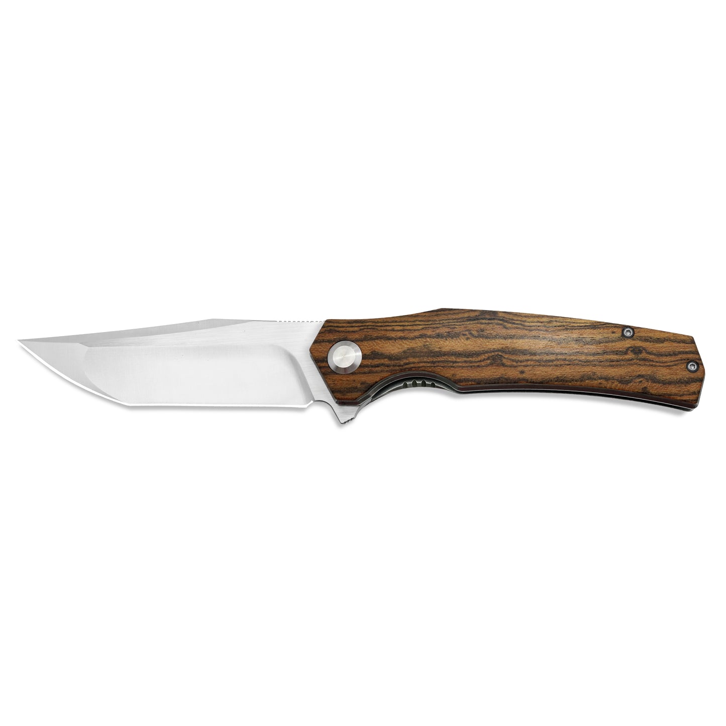 MFKNIFE Flipper Knife 2Cr13 & Bocote Handle (4.0" 9Cr8 Blade) KA013