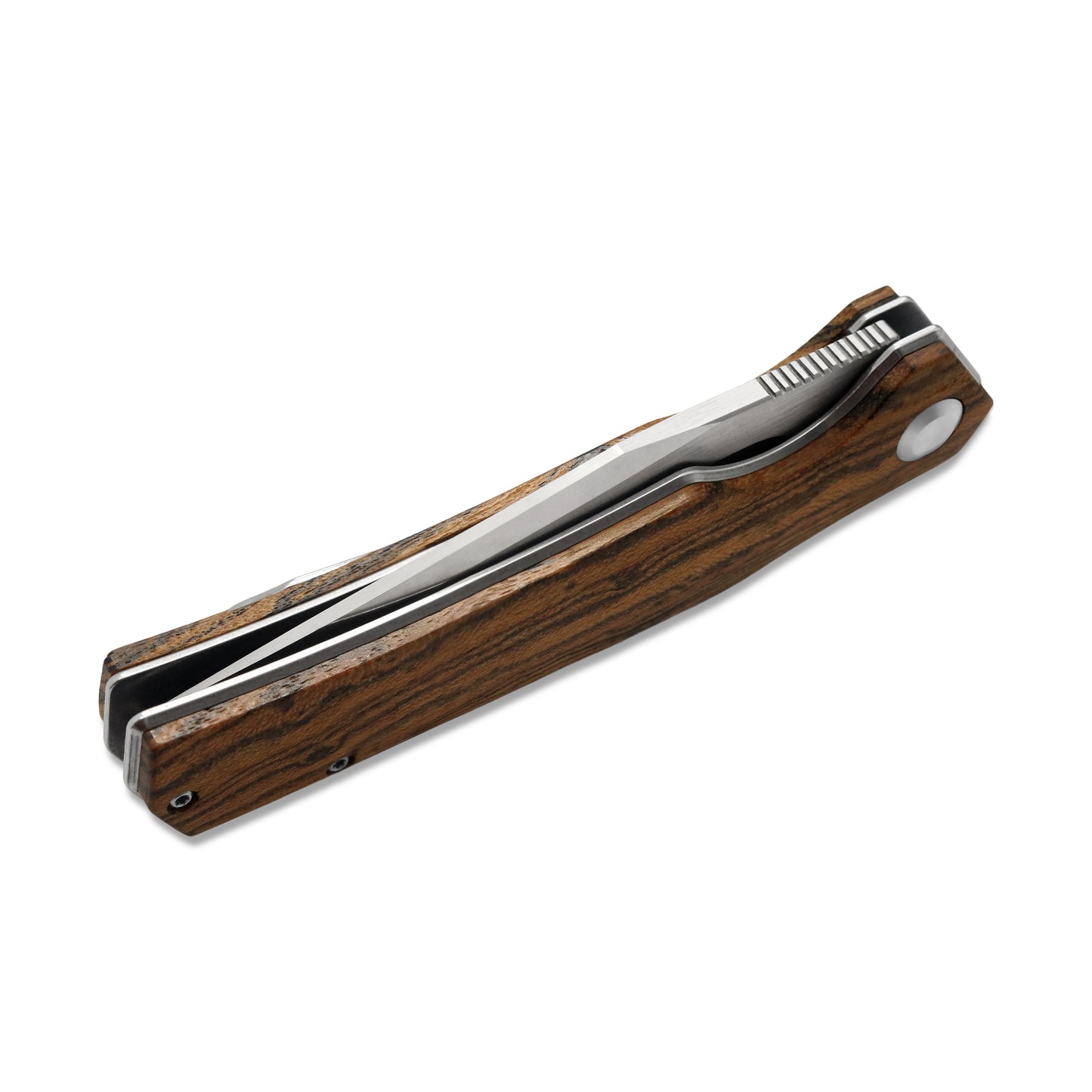 MFKNIFE Flipper Knife 2Cr13 & Bocote Handle (4.0" 9Cr8 Blade) KA013
