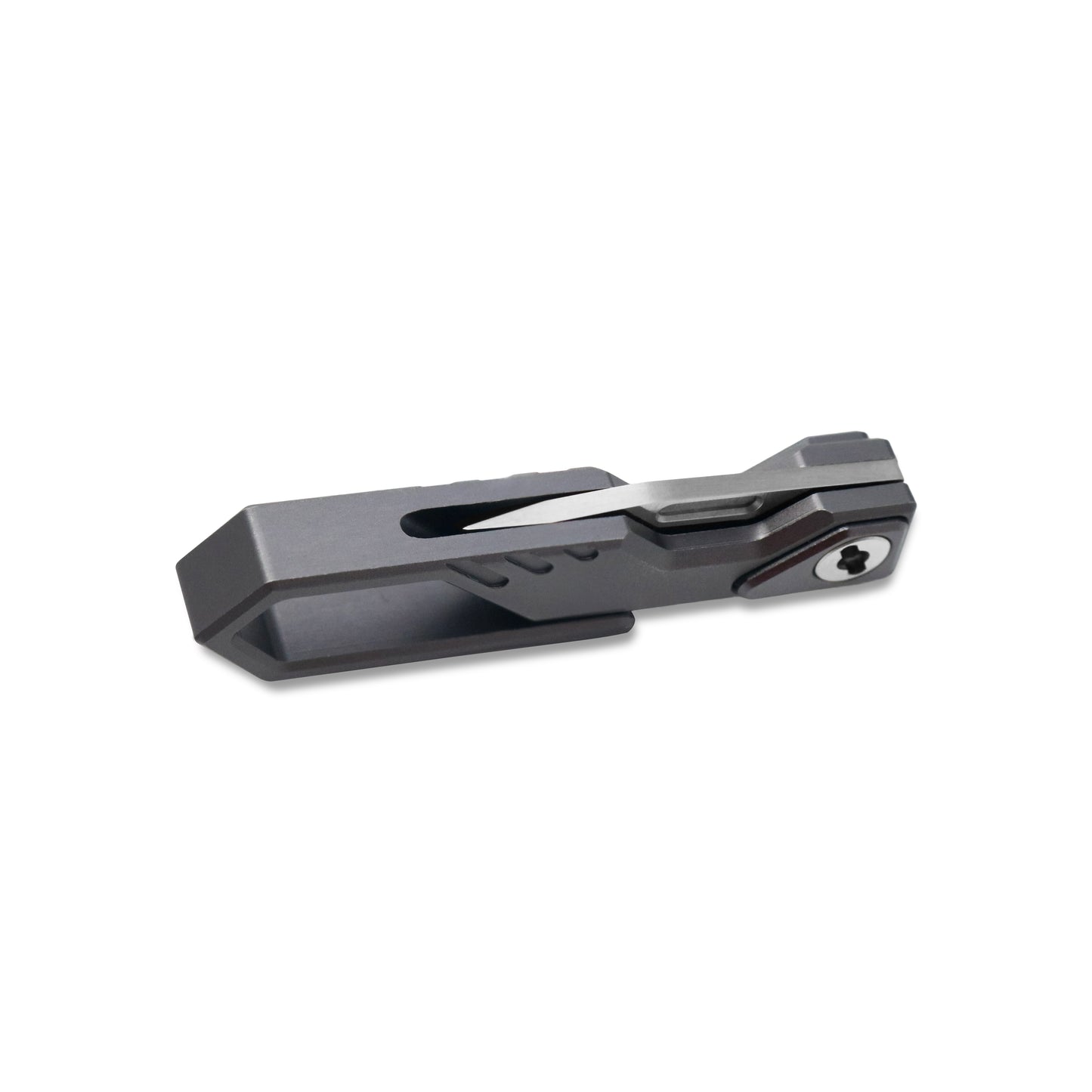 MFKNIFE Super Tiny Nano Knife Aircraft-Grade Aluminum Alloy Handle (0.3" CN-PM390 Blade) NA001