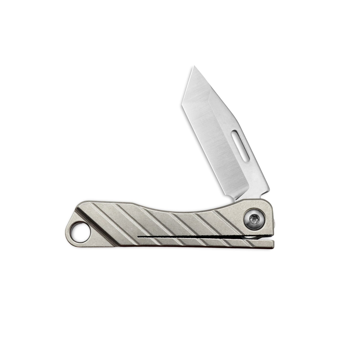 MFKNIFE Super Tiny Nano Knife Titanium Handle (0.2" 420J2 Blade) NA002