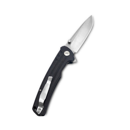 MFKNIFE Flipper & Thumb Stud Knife Stainless Steel & G10 Handle (4.3" 9Cr13 Blade) KA001
