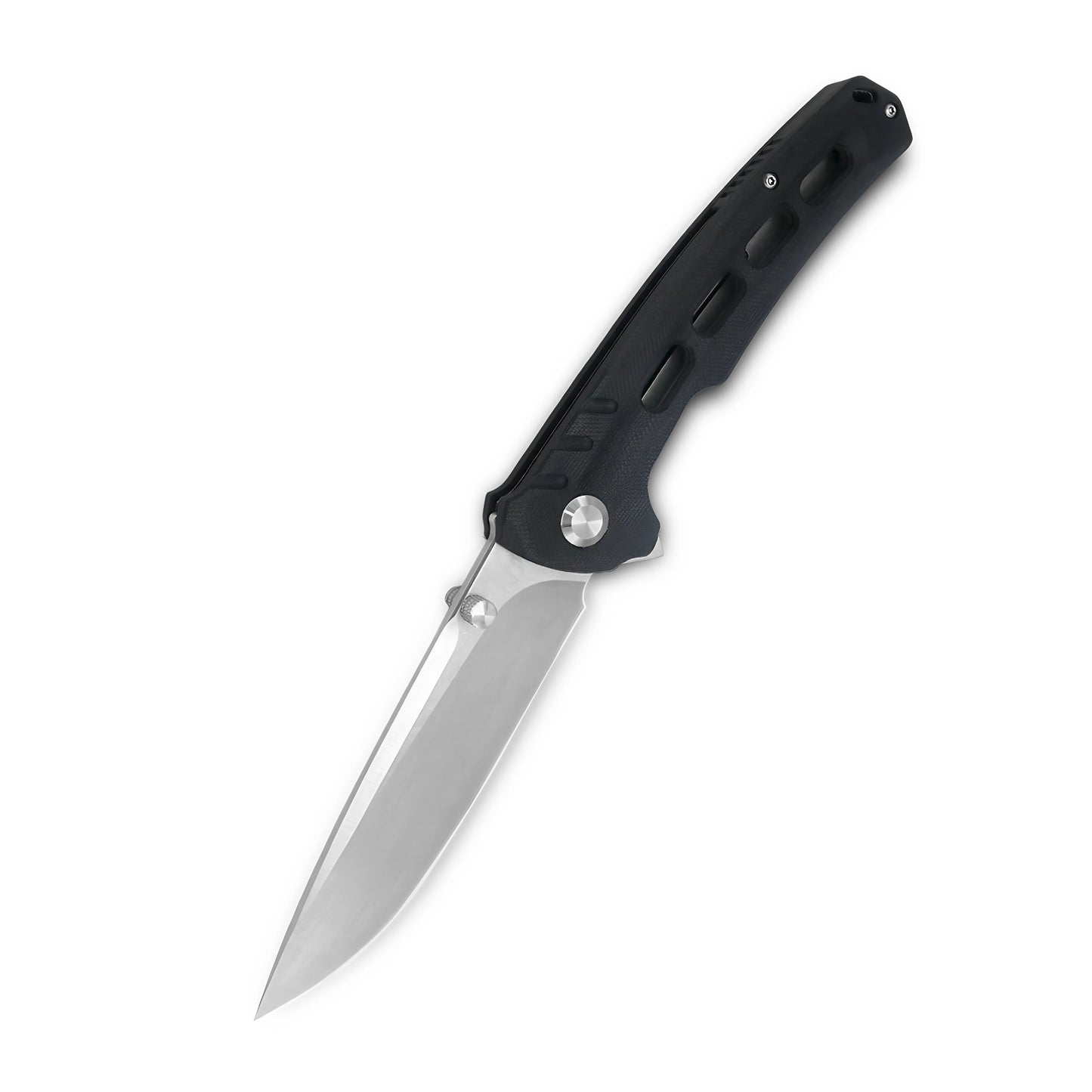 MFKNIFE Flipper & Thumb Stud Knife Stainless Steel & G10 Handle (4.3" 9Cr13 Blade) KA001