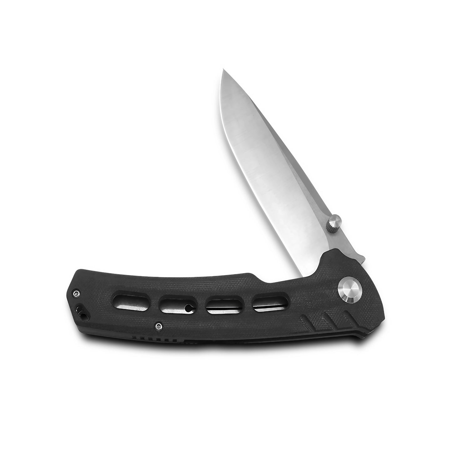 MFKNIFE Flipper & Thumb Stud Knife Stainless Steel & G10 Handle (4.3" 9Cr13 Blade) KA001
