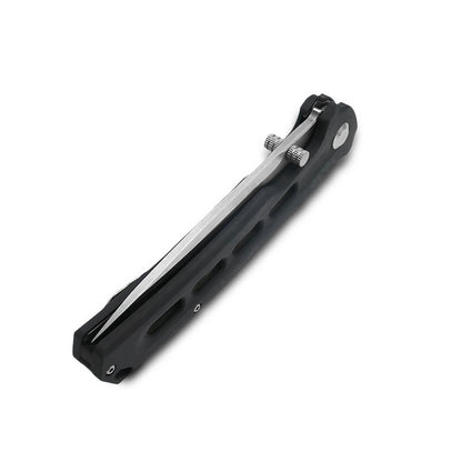 MFKNIFE Flipper & Thumb Stud Knife Stainless Steel & G10 Handle (4.3" 9Cr13 Blade) KA001