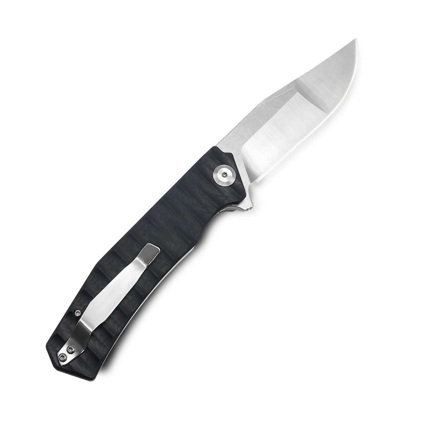 MFKNIFE Flipper Knife Stainless Steel & G10 Handle (4.0" 9Cr13 Blade) KA002