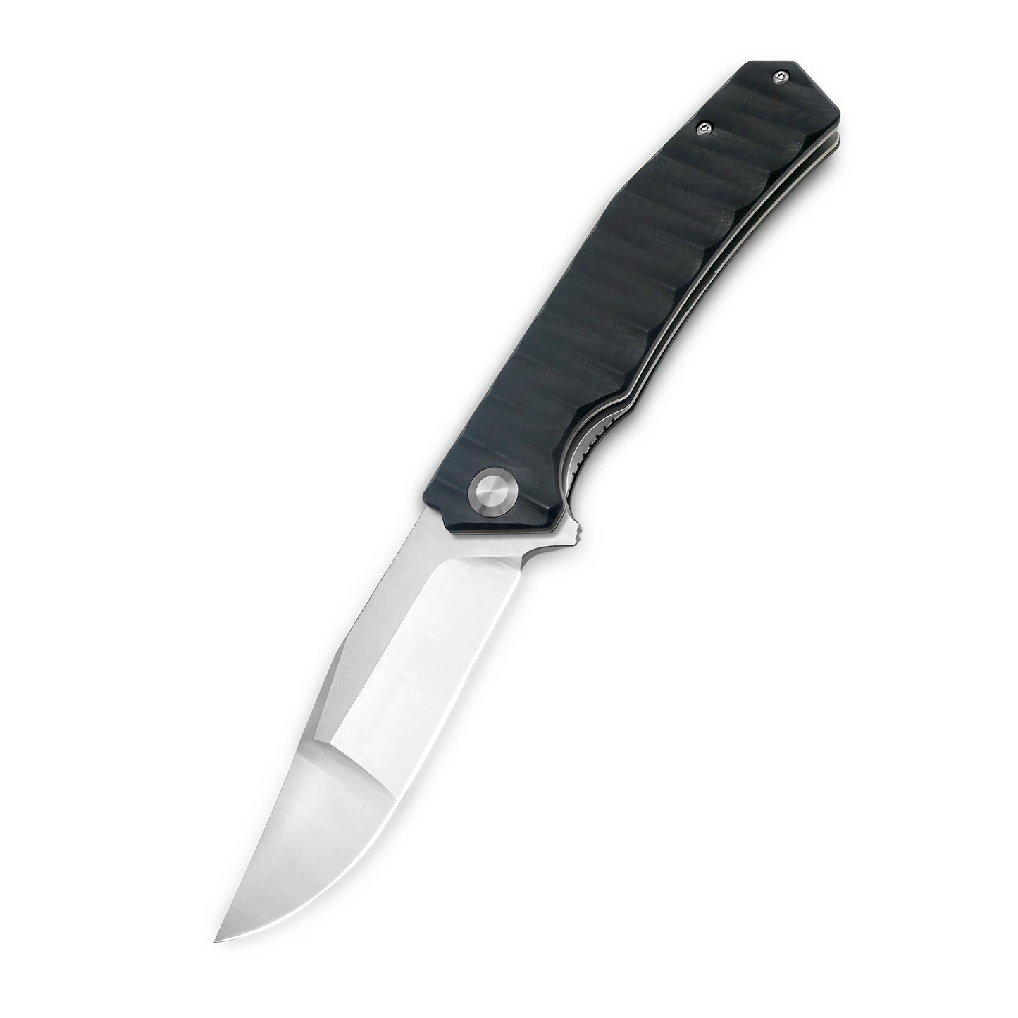 MFKNIFE Flipper Knife Stainless Steel & G10 Handle (4.0" 9Cr13 Blade) KA002