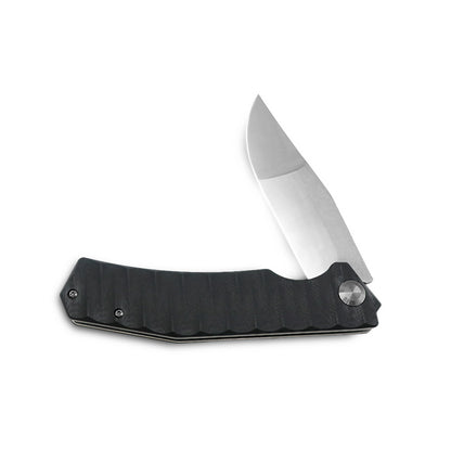 MFKNIFE Flipper Knife Stainless Steel & G10 Handle (4.0" 9Cr13 Blade) KA002