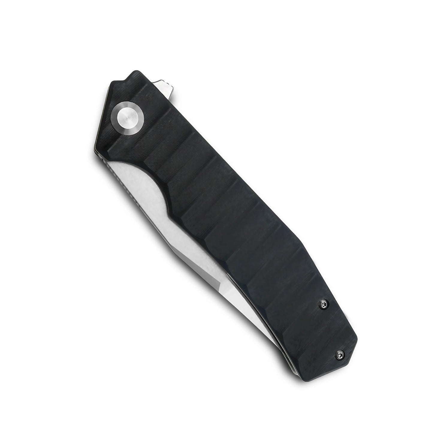 MFKNIFE Flipper Knife Stainless Steel & G10 Handle (4.0" 9Cr13 Blade) KA002