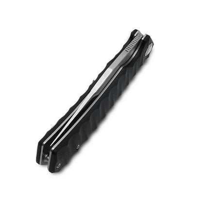 MFKNIFE Flipper Knife Stainless Steel & G10 Handle (4.0" 9Cr13 Blade) KA002