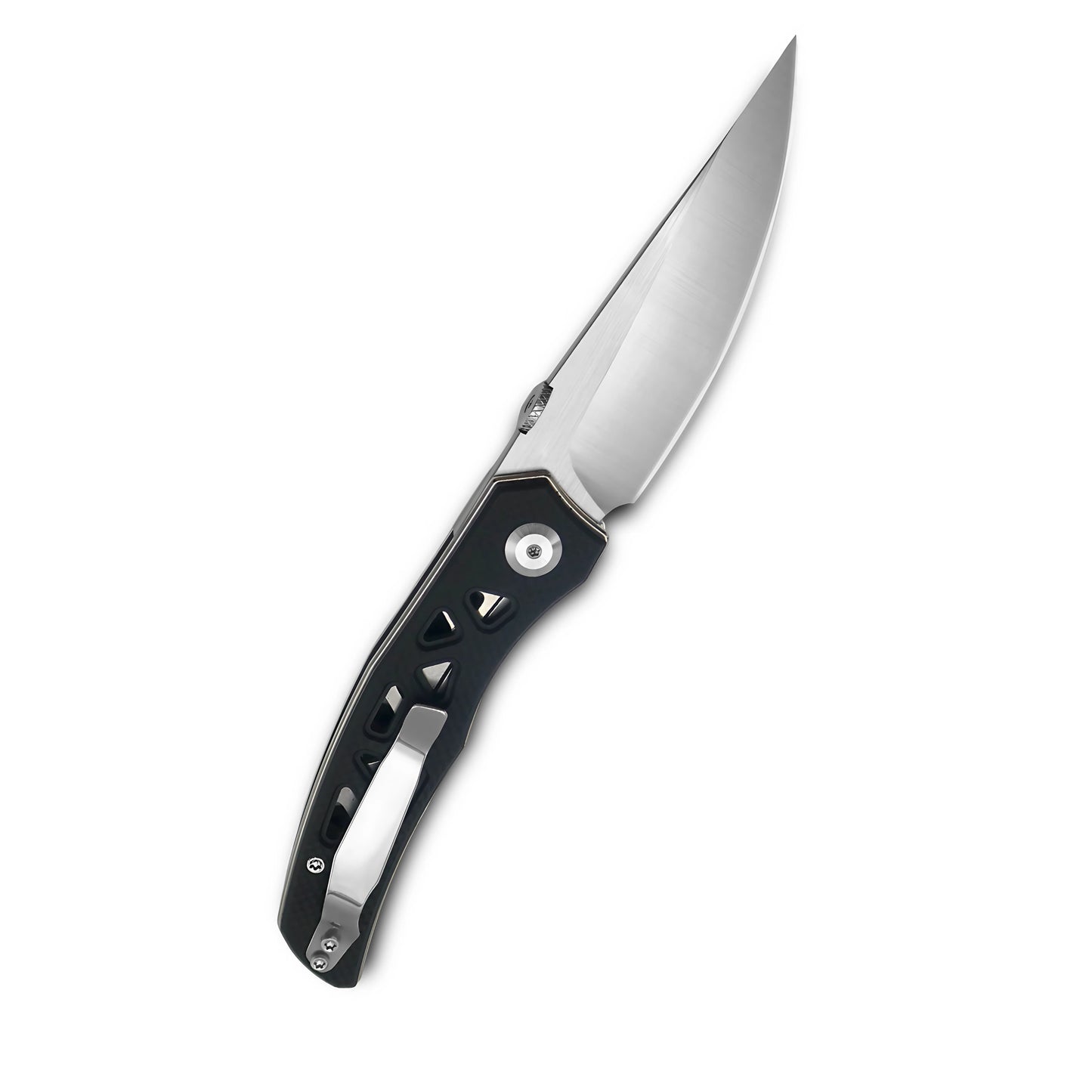 MFKNIFE Flipper & Thumb Stud Knife Stainless Steel & G10 Handle (3.8" 9Cr13 Blade) KA003