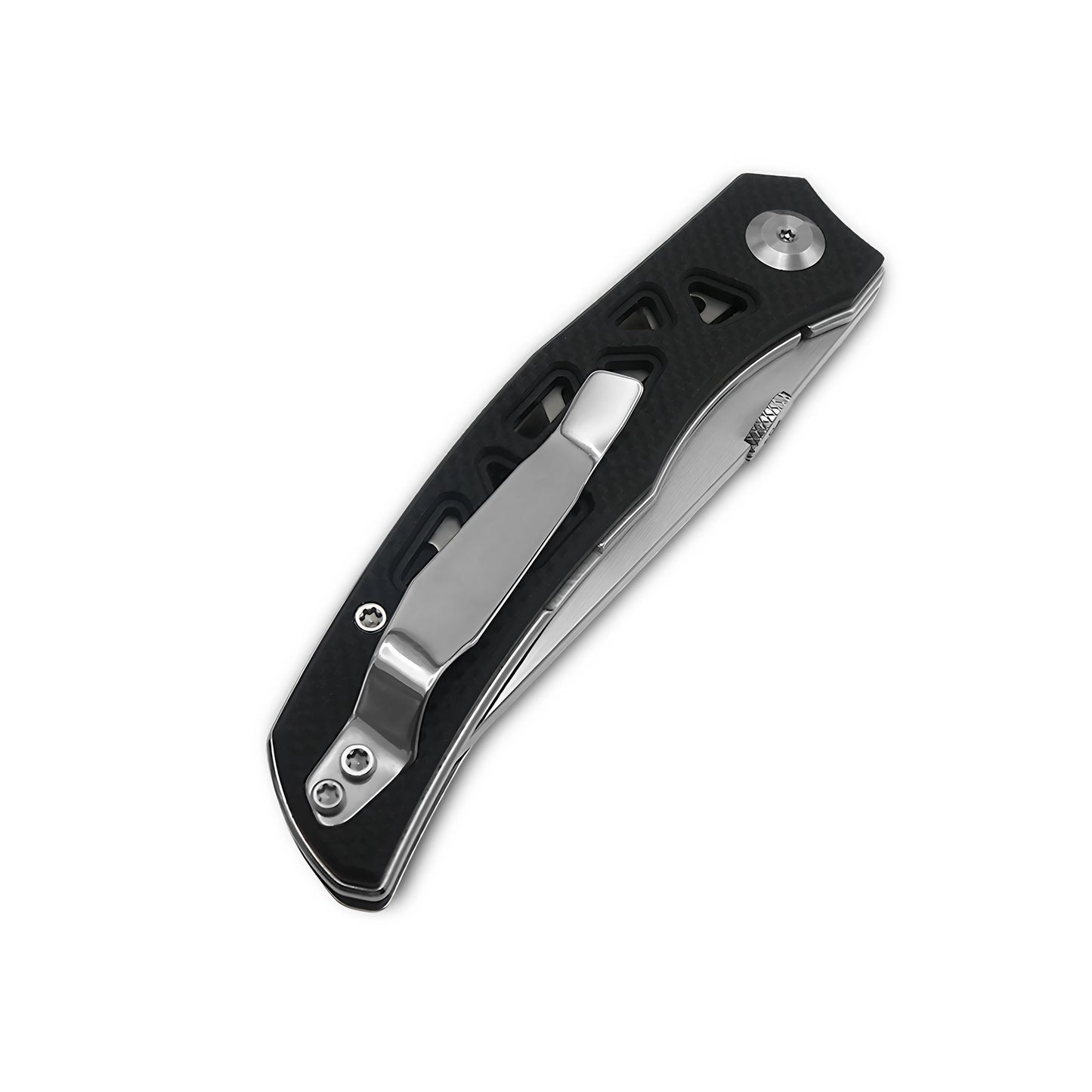 MFKNIFE Flipper & Thumb Stud Knife Stainless Steel & G10 Handle (3.8" 9Cr13 Blade) KA003