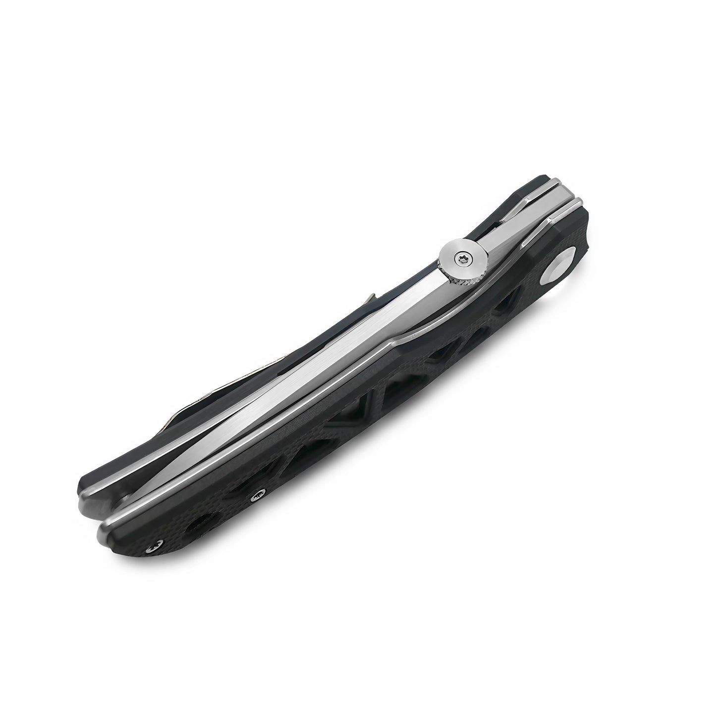 MFKNIFE Flipper & Thumb Stud Knife Stainless Steel & G10 Handle (3.8" 9Cr13 Blade) KA003