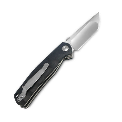 MFKNIFE Flipper & Thumb Stud Knife Stainless Steel & G10 Handle (3.8" 9Cr13 Blade) KA005