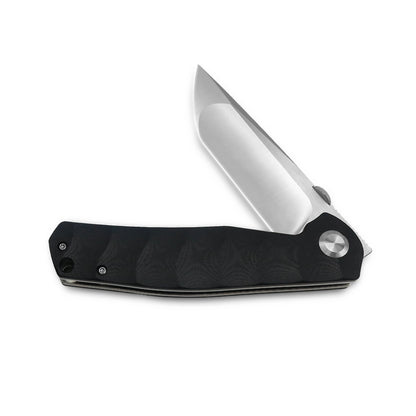 MFKNIFE Flipper & Thumb Stud Knife Stainless Steel & G10 Handle (3.8" 9Cr13 Blade) KA005