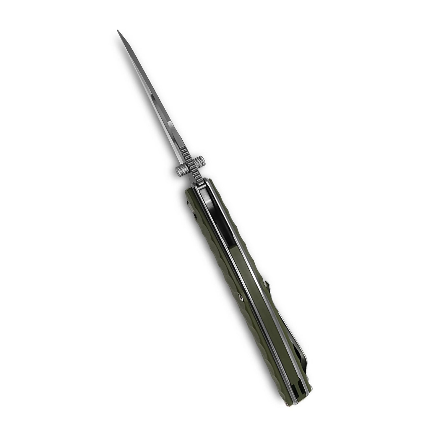 MFKNIFE Flipper & Thumb Stud Knife Stainless Steel & G10 Handle (5.4" 9Cr13 Blade) KA007