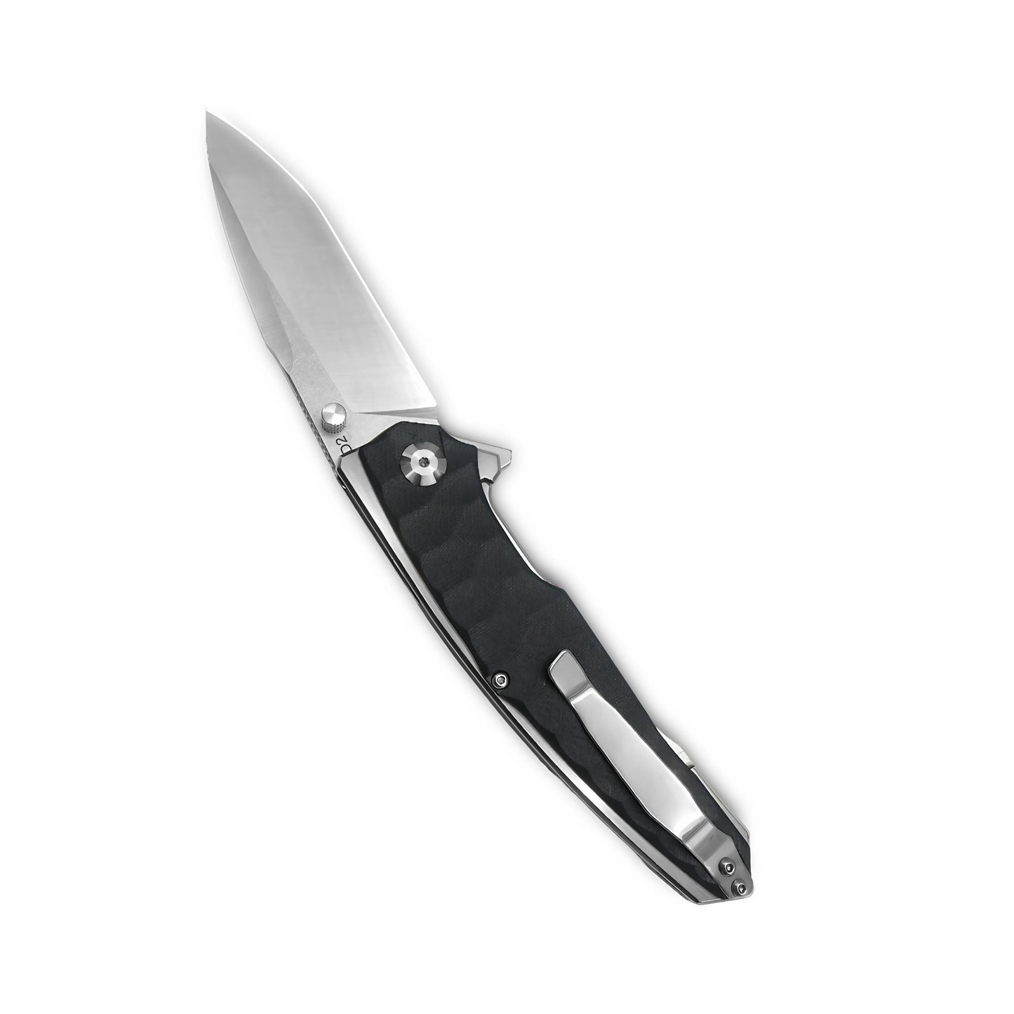 MFKNIFE Flipper & Thumb Stud Knife Stainless Steel & G10 Handle (4.3" 9Cr13 Blade) KA009