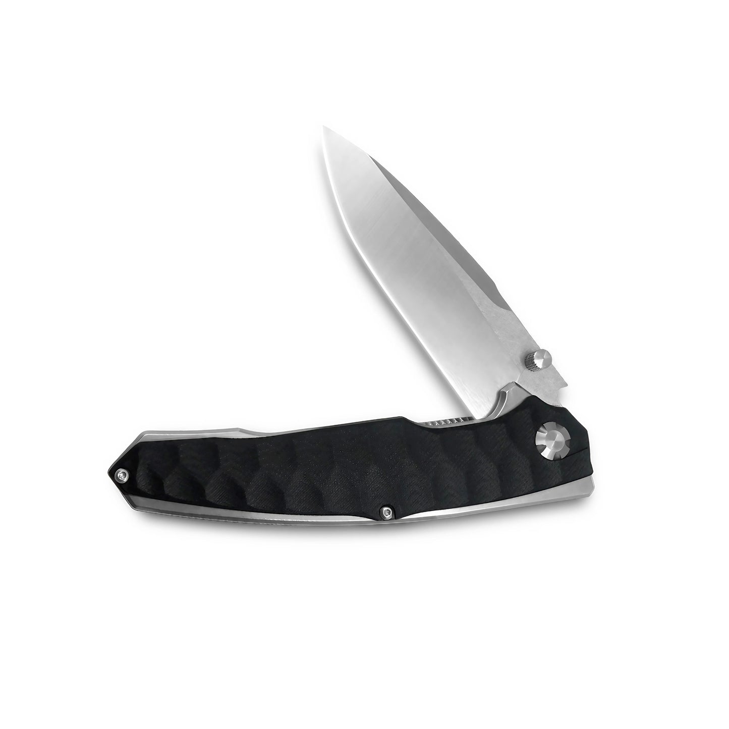 MFKNIFE Flipper & Thumb Stud Knife Stainless Steel & G10 Handle (4.3" 9Cr13 Blade) KA009