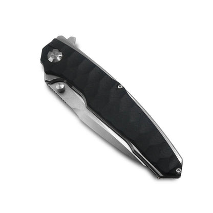 MFKNIFE Flipper & Thumb Stud Knife Stainless Steel & G10 Handle (4.3" 9Cr13 Blade) KA009