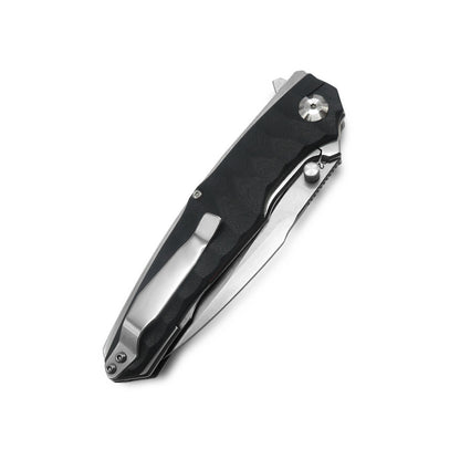 MFKNIFE Flipper & Thumb Stud Knife Stainless Steel & G10 Handle (4.3" 9Cr13 Blade) KA009
