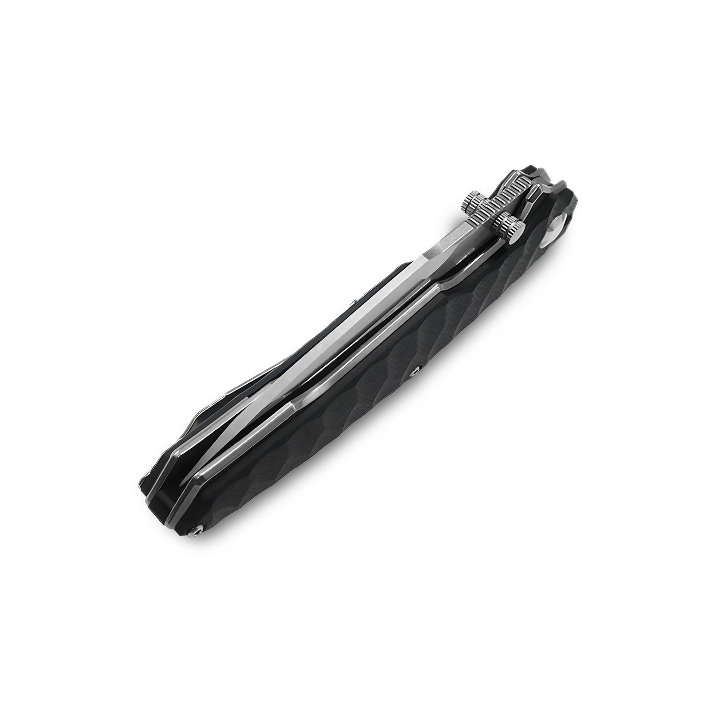 MFKNIFE Flipper & Thumb Stud Knife Stainless Steel & G10 Handle (4.3" 9Cr13 Blade) KA009