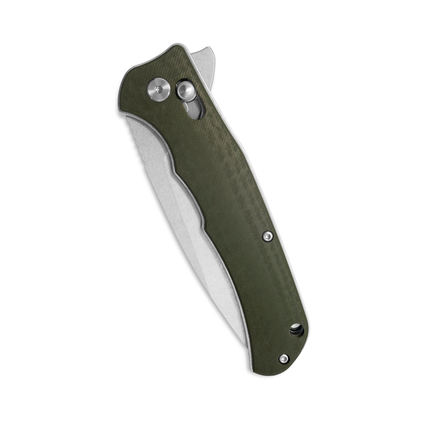 MFKNIFE Flipper Knife 2Cr13 & Carbon Fiber Handle (3.8" D2 Blade) KA011