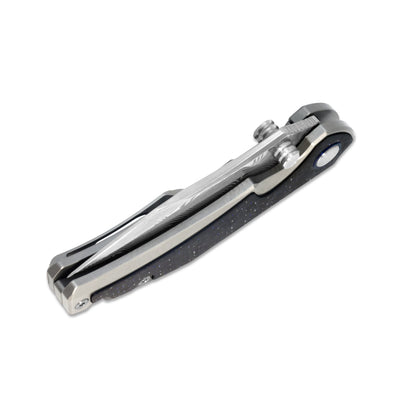 MFKNIFE Flipper & Thumb Stud Knife Titanium Handle (3.8"  RWL34+PMC27 Blade) KB001