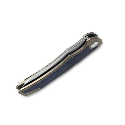 MFKNIFE Flipper Knife Titanium & Carbon Fiber Handle (4.7" VG10 Blade) KB003