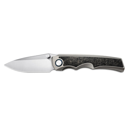 MFKNIFE Thumb Stud Knife Titanium & Carbon Fiber Handle (3.7" VG10 Blade) KB011