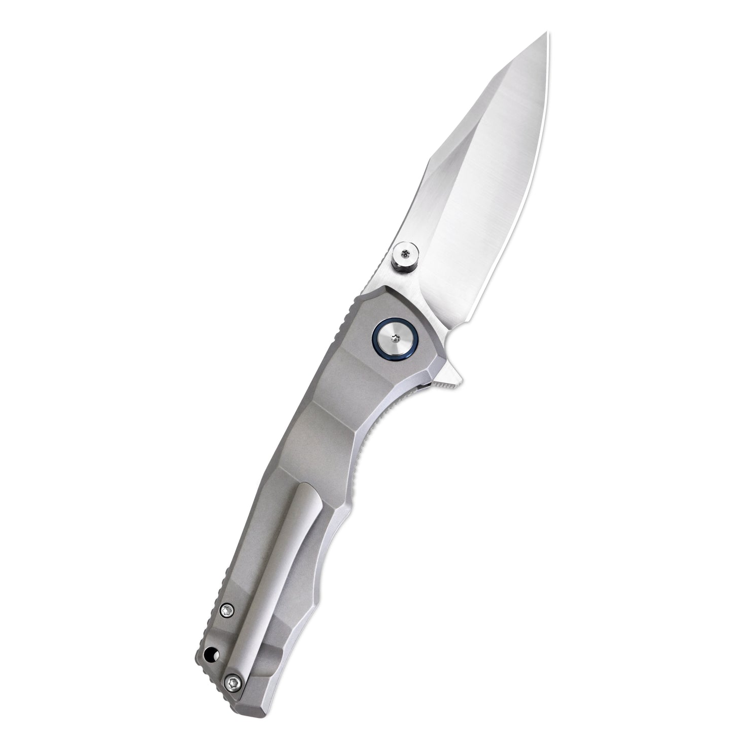 MFKNIFE Flipper & Thumb Stud Knife Titanium Handle (4.3" VG10 Blade) KB014