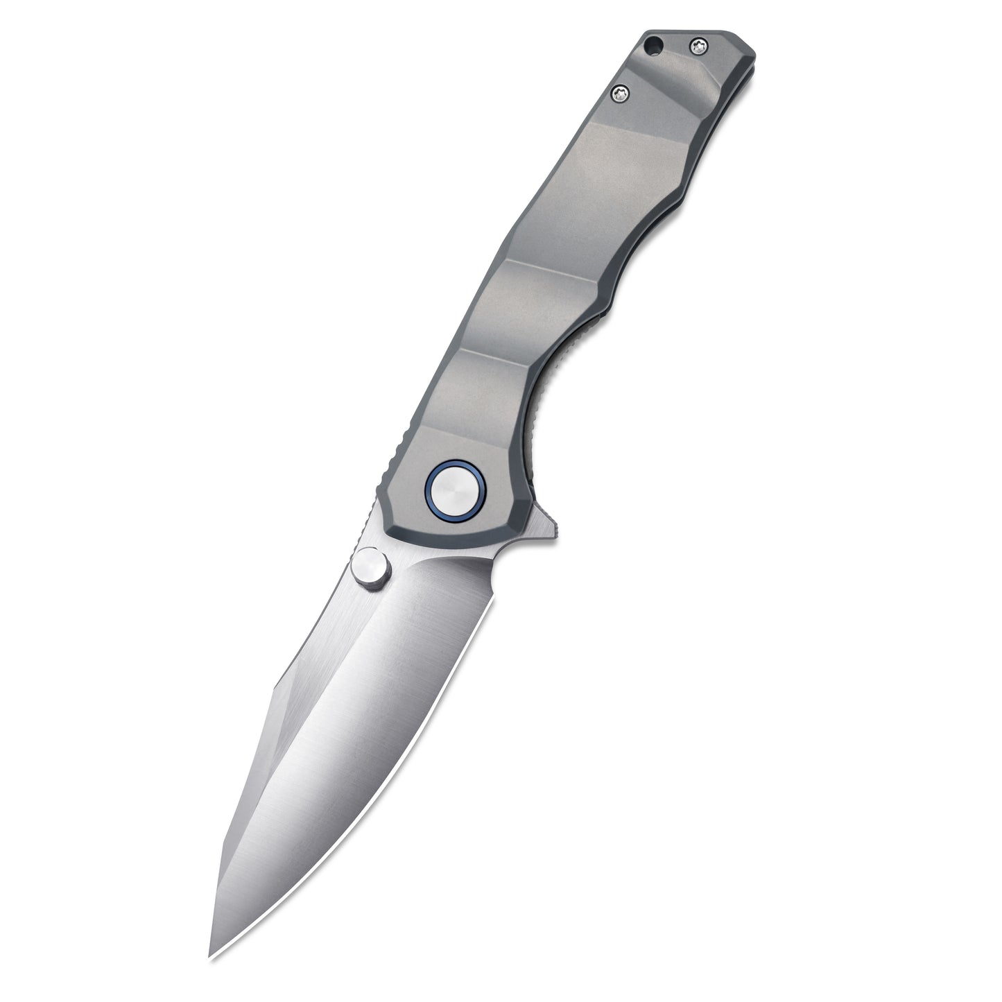 MFKNIFE Flipper & Thumb Stud Knife Titanium Handle (4.3" VG10 Blade) KB014