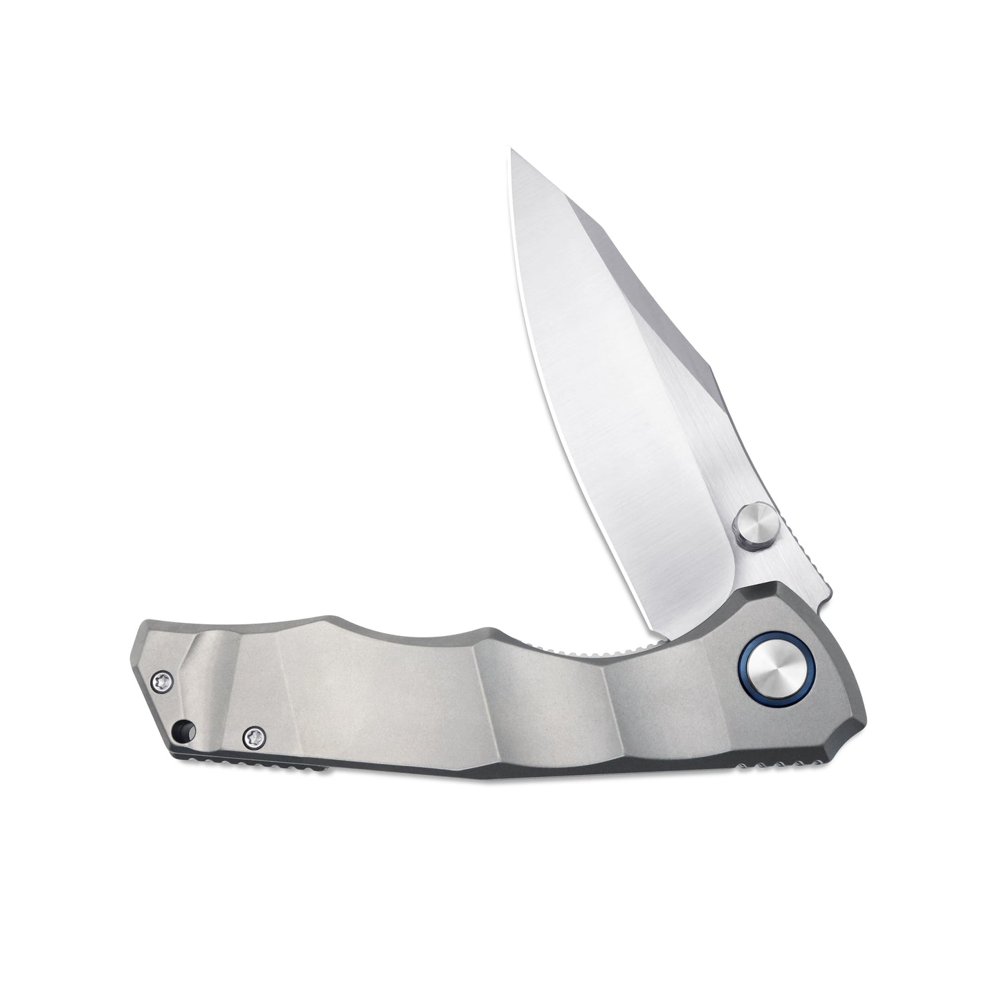MFKNIFE Flipper & Thumb Stud Knife Titanium Handle (4.3" VG10 Blade) KB014