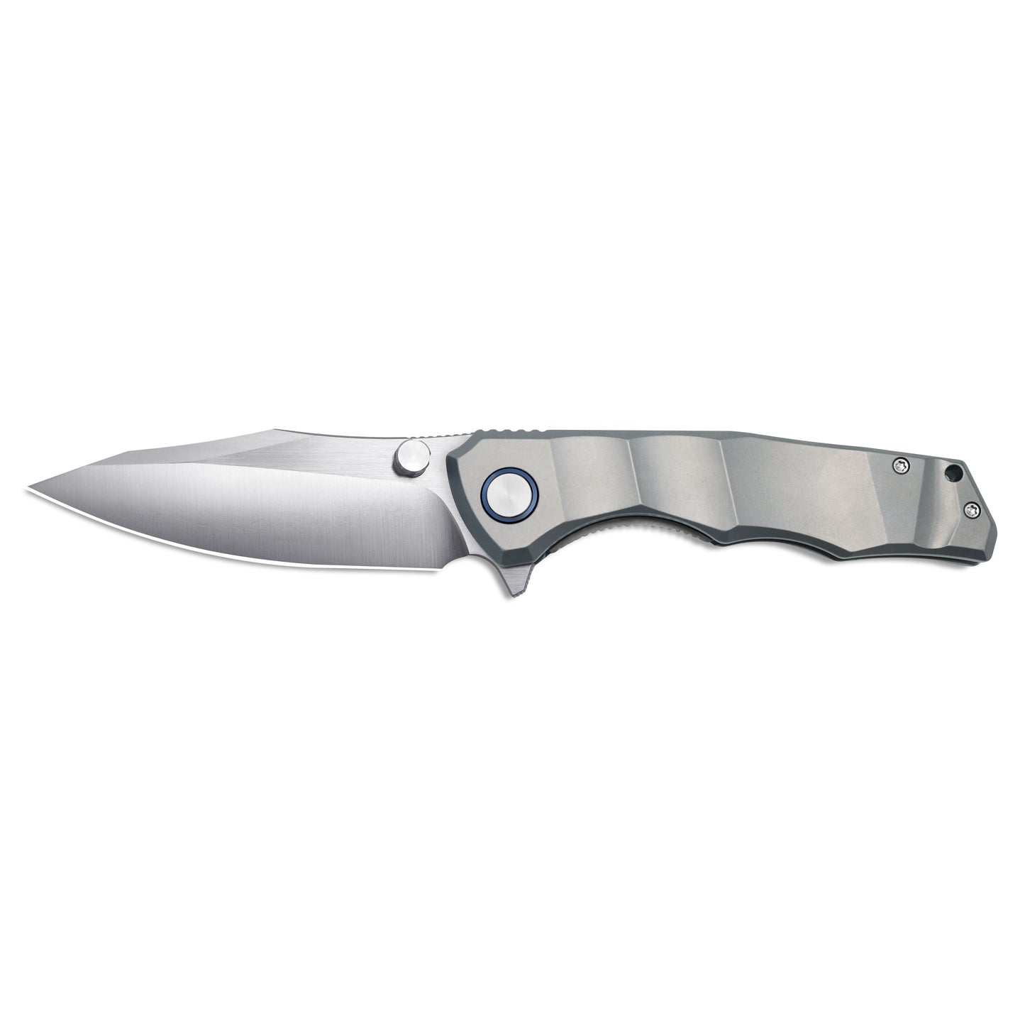 MFKNIFE Flipper & Thumb Stud Knife Titanium Handle (4.3" VG10 Blade) KB014