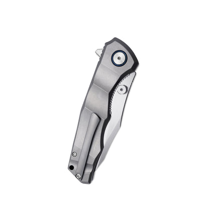 MFKNIFE Flipper & Thumb Stud Knife Titanium Handle (4.3" VG10 Blade) KB014