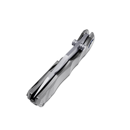 MFKNIFE Flipper & Thumb Stud Knife Titanium Handle (4.3" VG10 Blade) KB014