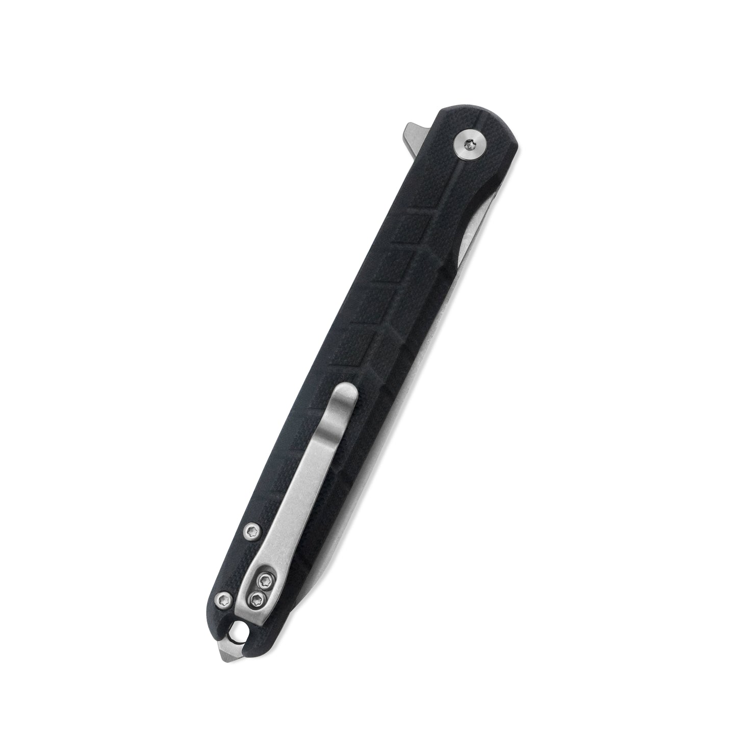 MFKNIFE Flipper Knife 2Cr13 & Carbon Fiber Handle (4.7" D2 Blade) KM001