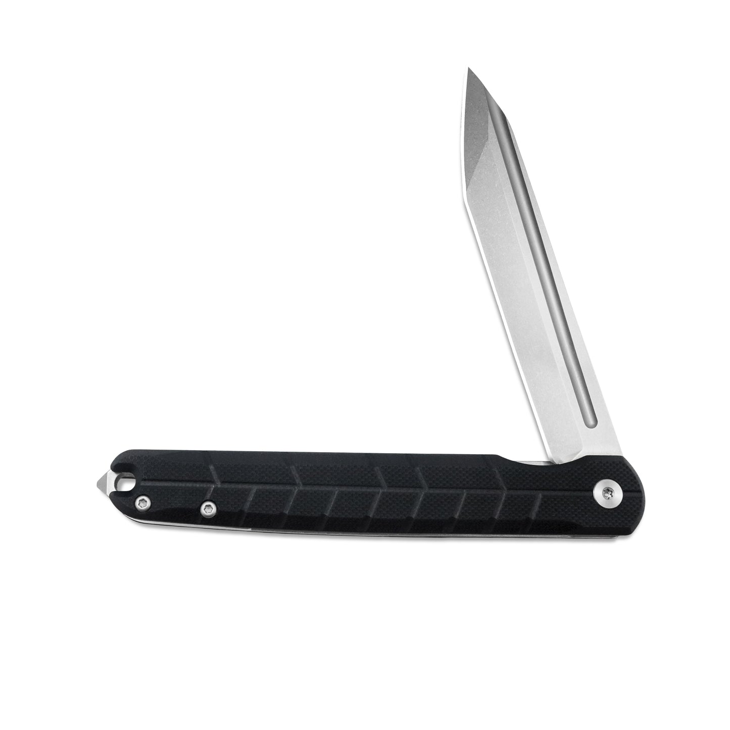 MFKNIFE Flipper Knife 2Cr13 & Carbon Fiber Handle (4.7" D2 Blade) KM001