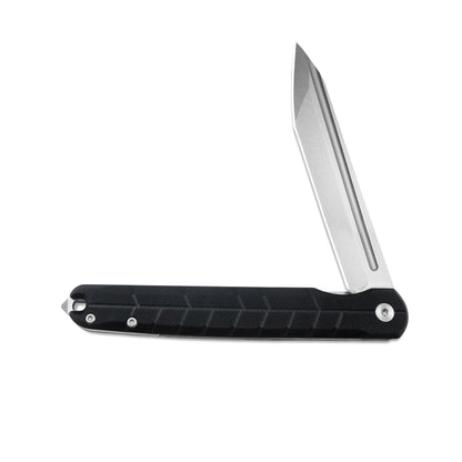 MFKNIFE Flipper Knife 2Cr13 & Carbon Fiber Handle (4.7" D2 Blade) KM001