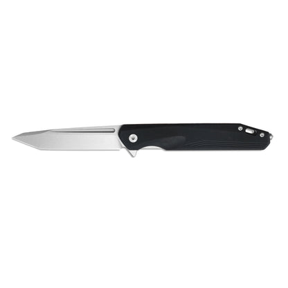 MFKNIFE Flipper Knife 2Cr13 & Carbon Fiber Handle (4.9" D2 Blade) KM002