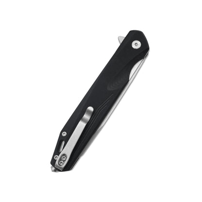 MFKNIFE Flipper Knife 2Cr13 & Carbon Fiber Handle (4.9" D2 Blade) KM002