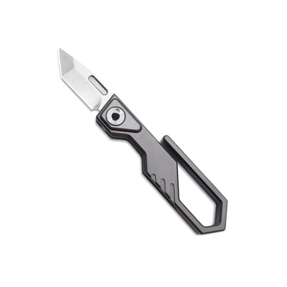 MFKNIFE Super Tiny Nano Knife Aircraft-Grade Aluminum Alloy Handle (0.3" CN-PM390 Blade) NA001