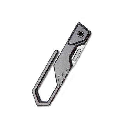 MFKNIFE Super Tiny Nano Knife Aircraft-Grade Aluminum Alloy Handle (0.3" CN-PM390 Blade) NA001