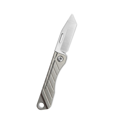 MFKNIFE Super Tiny Nano Knife Titanium Handle (0.2" 420J2 Blade) NA002