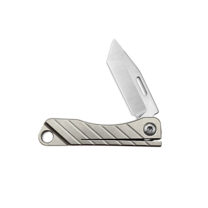 MFKNIFE Super Tiny Nano Knife Titanium Handle (0.2" 420J2 Blade) NA002
